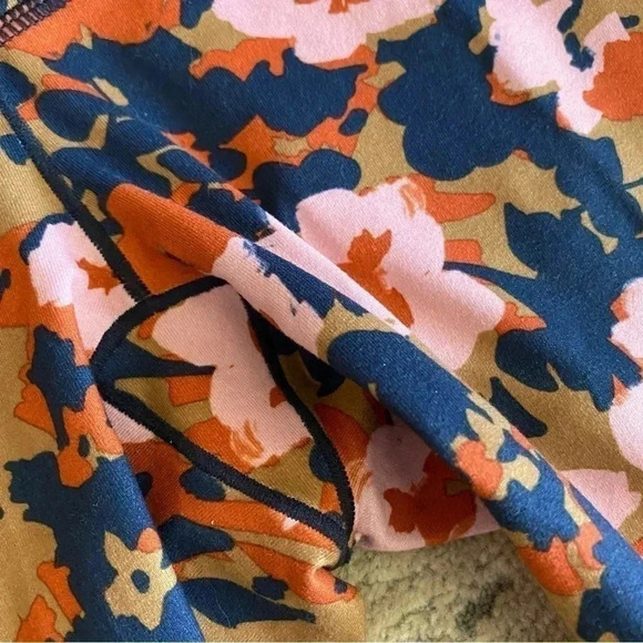 prAna Kimble 7/8 Leggings Yoga Pants Gym Workout Printed Floral: XS - Picture 7 of 10